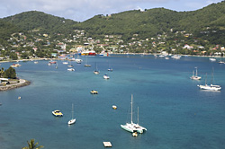 Admiralty Bay in Bequia