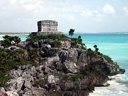 Watch tower at Tulum